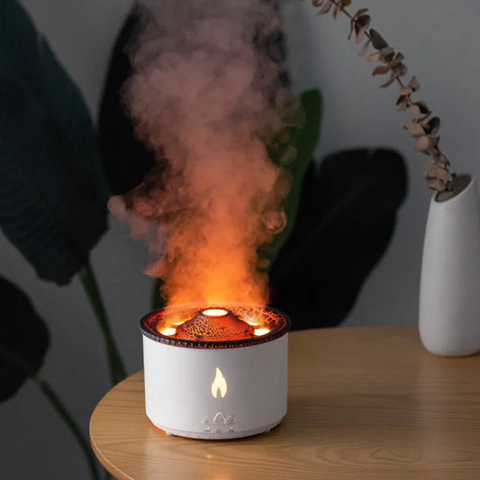 Creative Simulation Flame Humidifier